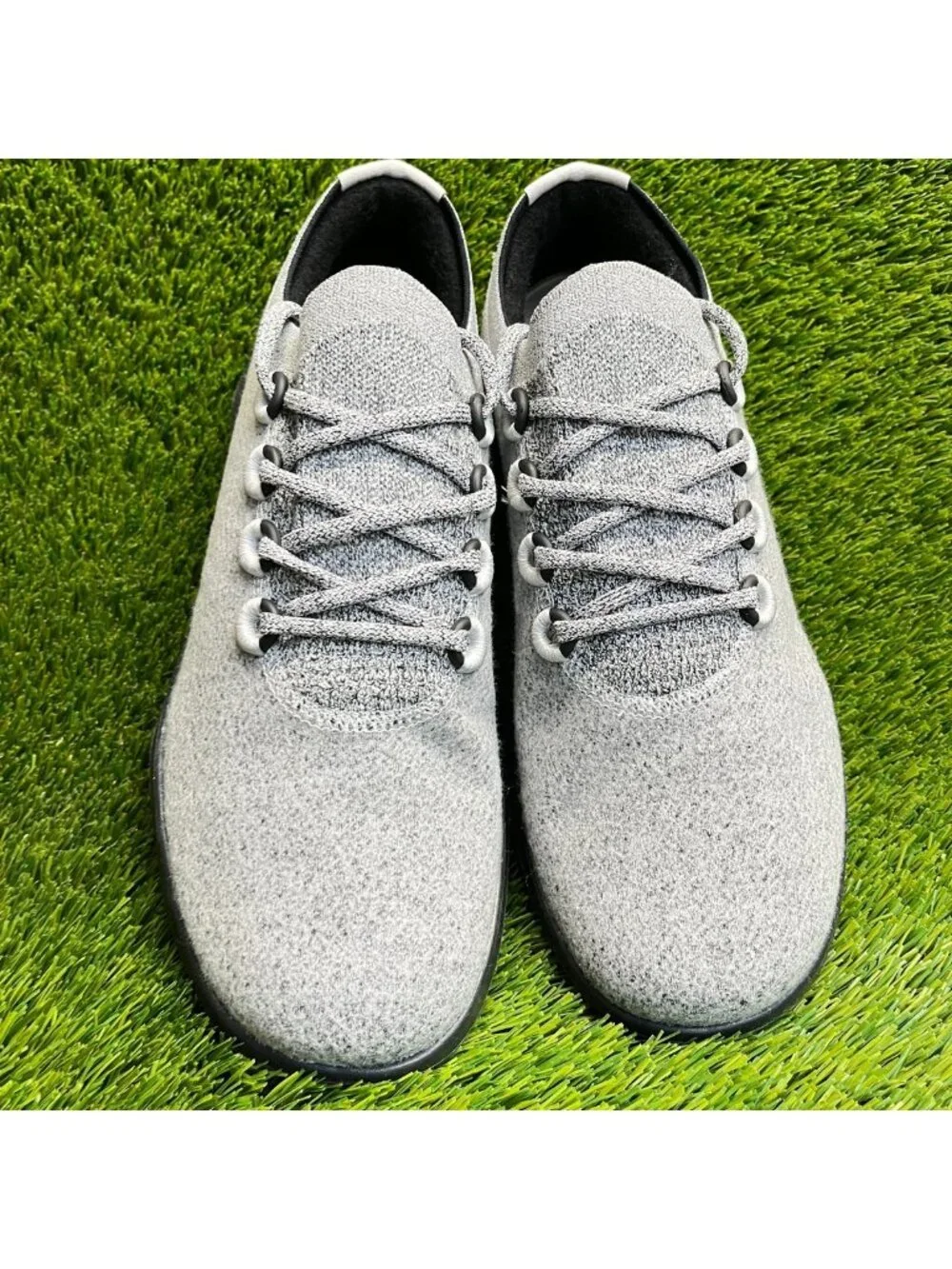 Allbirds Wool Dasher 2 Mizzles Mens Size 12 Gray Black Running Shoes Sneakers